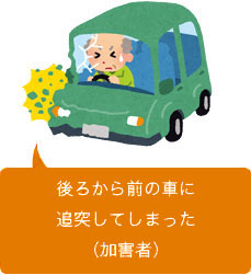 追突事故を起こしてしまった(加害者)